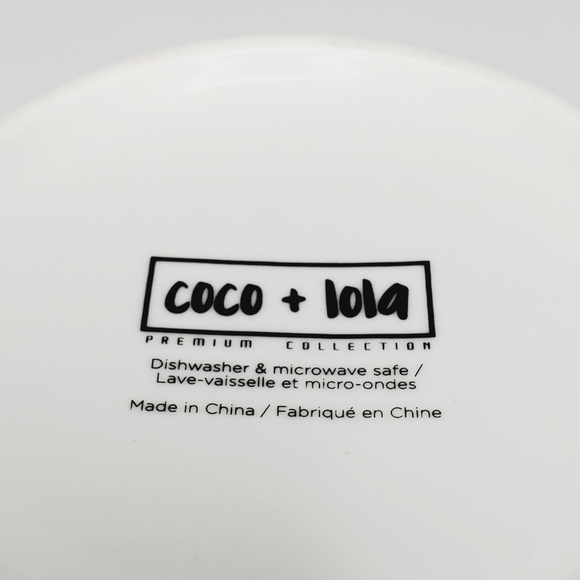 Coco & Lola Red And White Striped Ceramic Mug - Picture 6 of 6